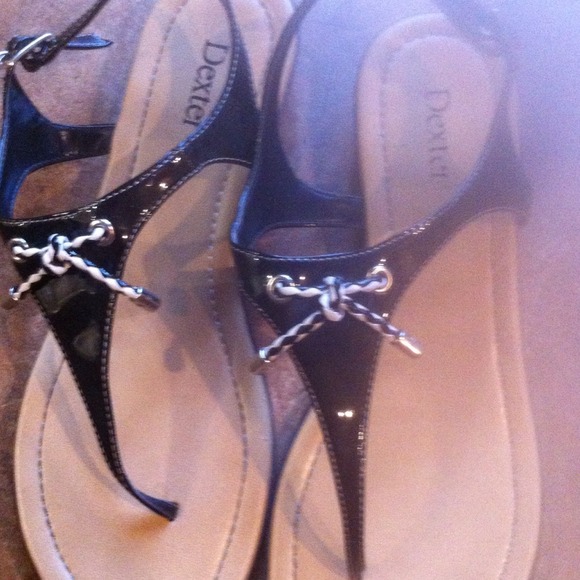 Sandals.