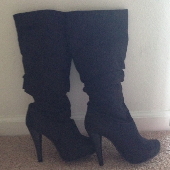 Michael Antonio  Boots - 🔴SOLD ON EBAY🔴Black Suede High Boots🍁