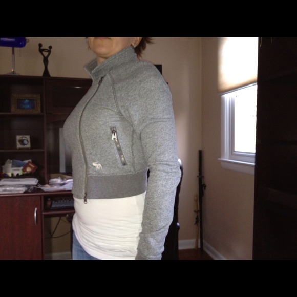 A&F asymmetric Jacket