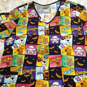 Brand new never worn scooby doo halloween top