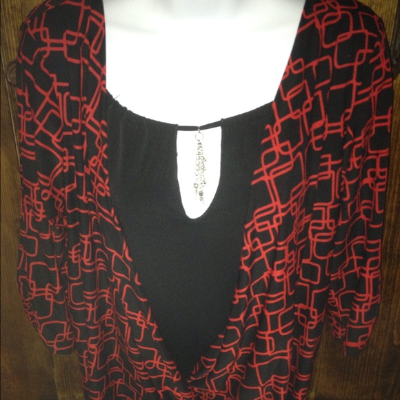 ***$5**** I. N. Studio top, super sexy Size Large