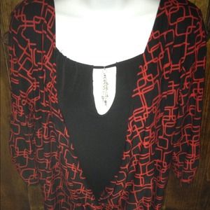 ***$5**** I. N. Studio top, super sexy Size Large