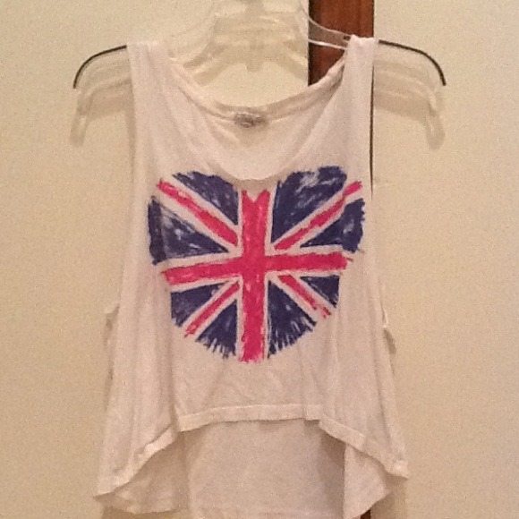 Union Jack heart tank - Picture 1 of 1