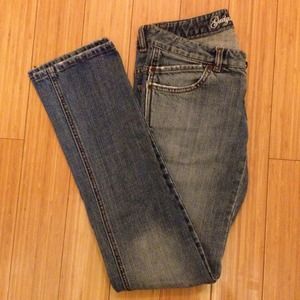 Straight cut jeans