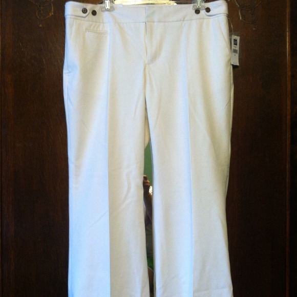 Winter white dress pants