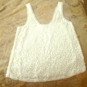 Express shirt size XS in white; available in black