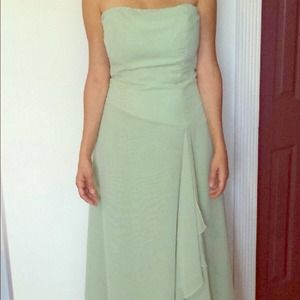 Strapless dress from David's bridal