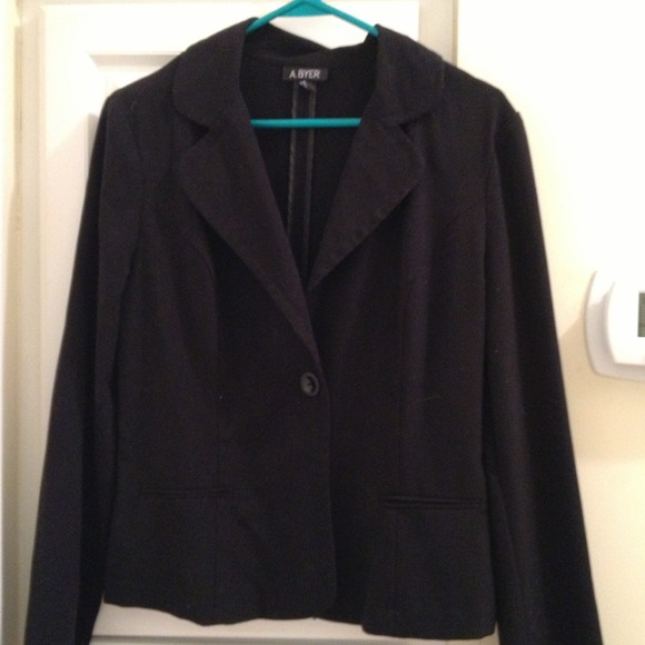 🎈REDUCED 10-19🎈A. BYER Black blazer SIZE LARGE