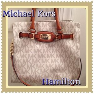 Michael kors Hamilton vanilla large Bag!