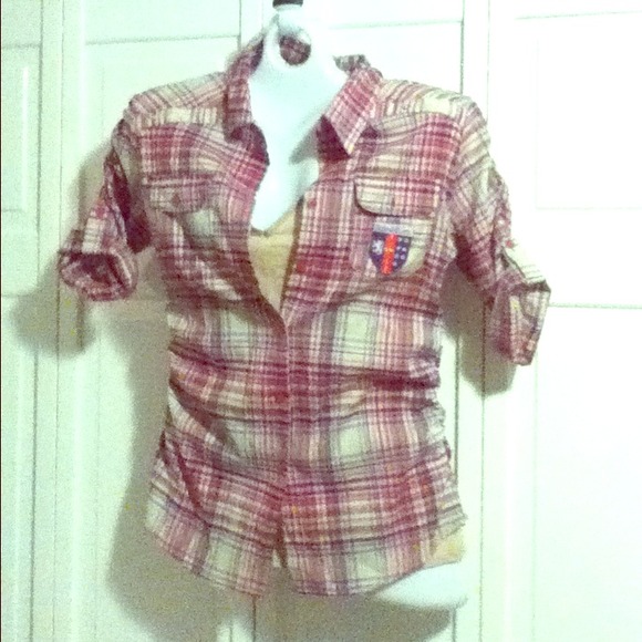Plaid button down shirt - Picture 1 of 4