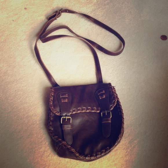**SOLD** Brown cross body bag