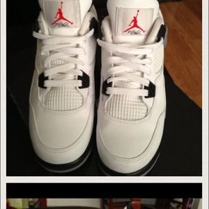 jordan 4 white cement