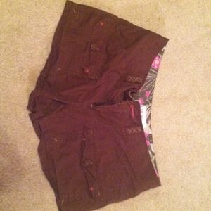 Brown shorts