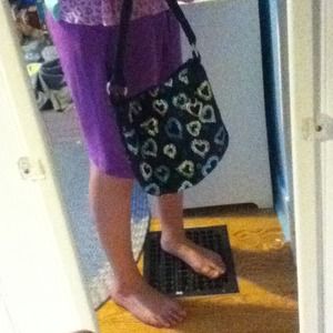 Black XOXO bag
