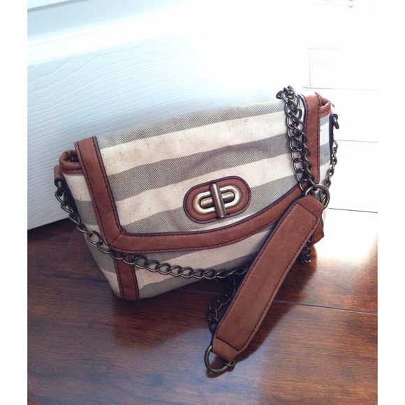 Aldo Handbags - Aldo Canvas Striped Bag