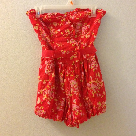 **SOLD** Mini red romper