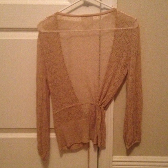 Soft Gold/Neutral Cardigan - Picture 2 of 3