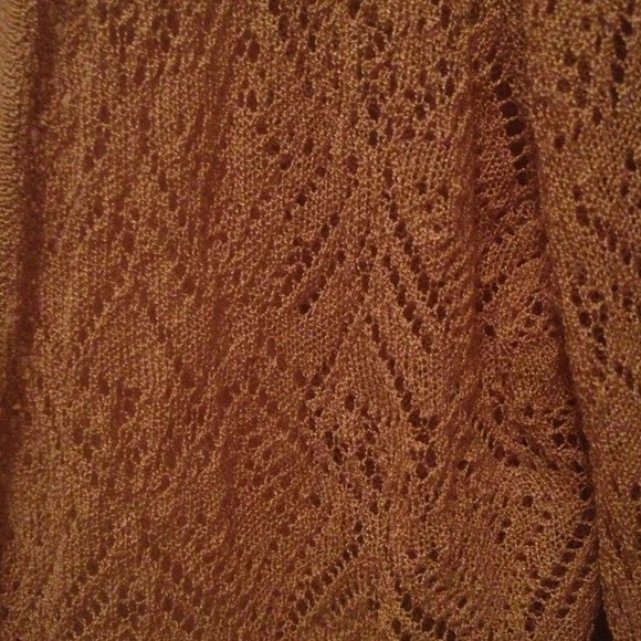 Soft Gold/Neutral Cardigan - Picture 3 of 3