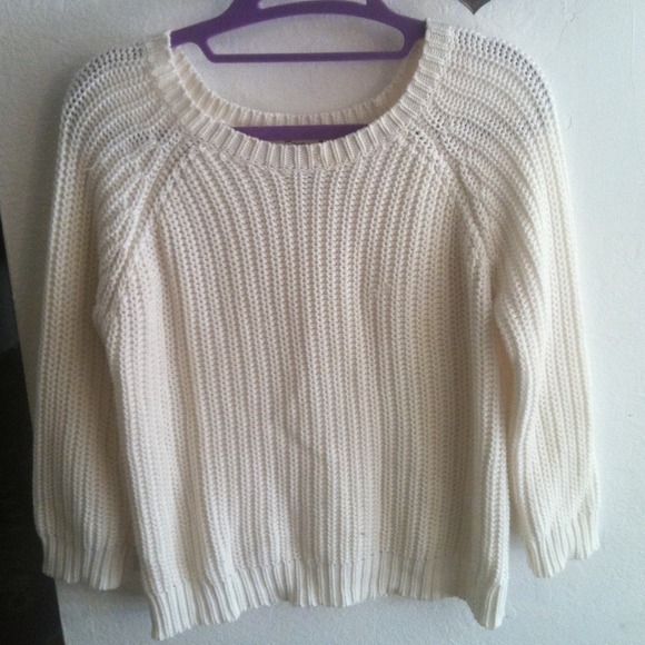 Forever 21 Knitted Crop Sweater
