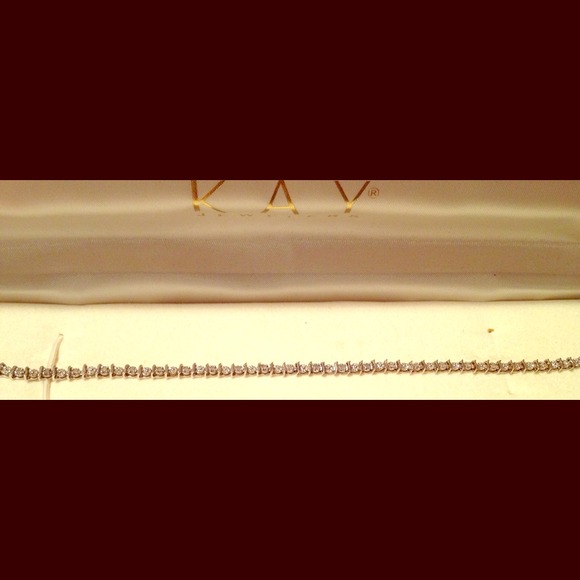 1/4 ct diamond tennis bracelet