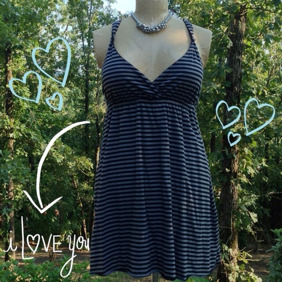 #137 Black & Gray Dress Ocean Pacific