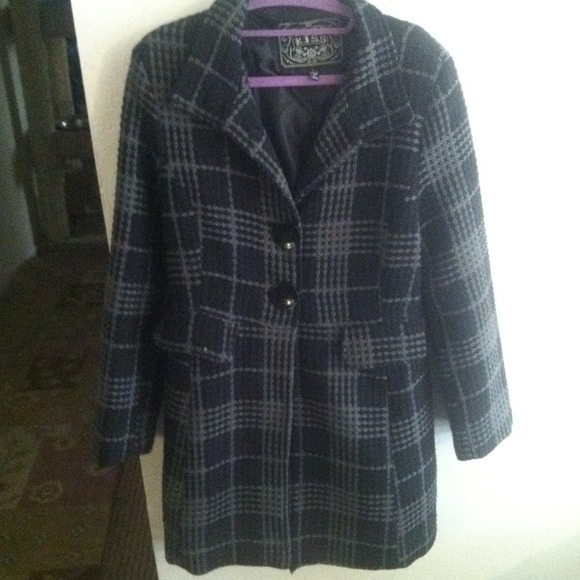 Black and Grey coat
