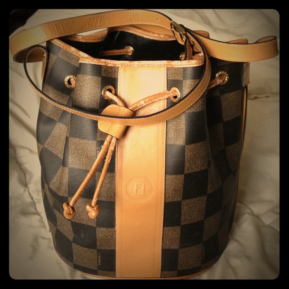 reserved for @alubina  Fendi Drawstring Bucket Bag