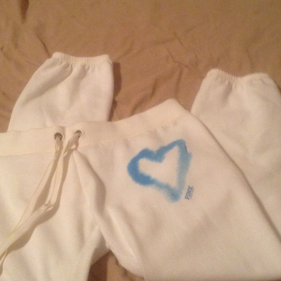 VS White Sweatpants