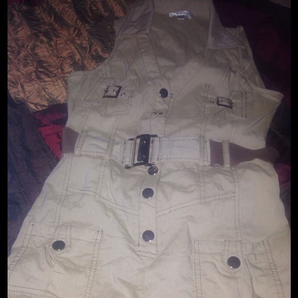 Tan Romper