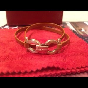 Salvatore Ferragamo Leather Bracelet