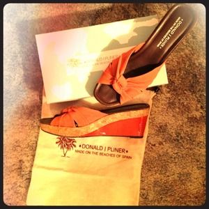 💋SEXY Donald J Pliner wedges size 12