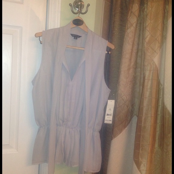 Gray Blouse!!