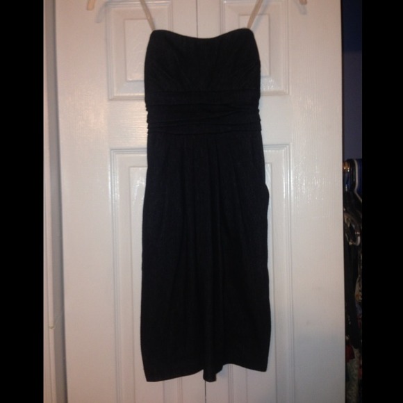 Faux jean dress - Picture 3 of 4