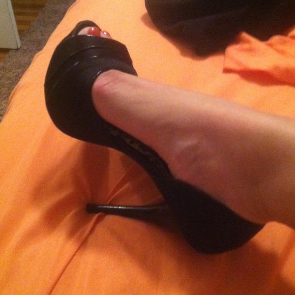 Black stiletto