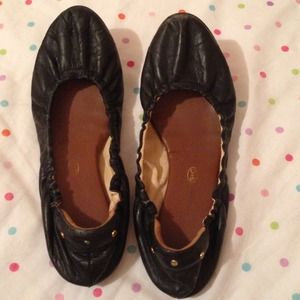 MATT BERSON Black Flats! 100% Authentic!