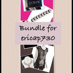 Bundle BCBG TShirt & JCrew Bracelet
