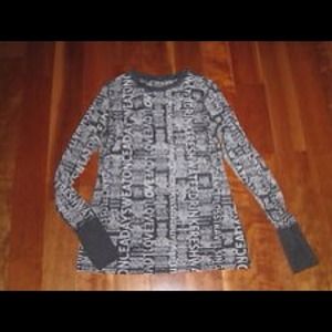 Lululemon grey manifesto shirt