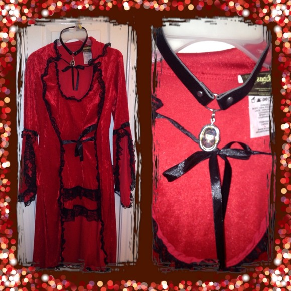 SOLD Little Red Riding Hood Gothic Costume. Hallow
