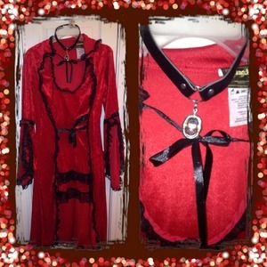 SOLD Little Red Riding Hood Gothic Costume. Hallow