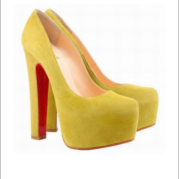 Yellow Daffy Christian Louboutin
