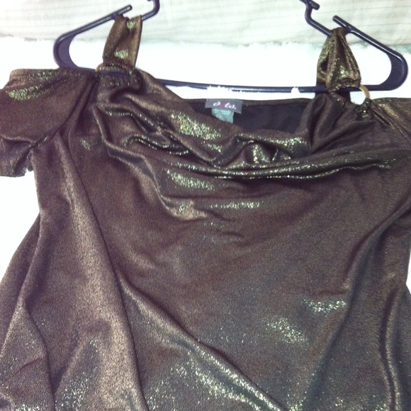 Gold shirt