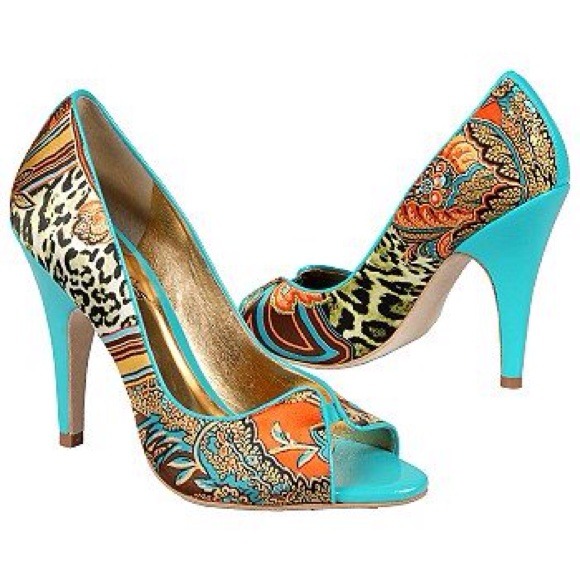 Sold in bundle----Carlos Santana Funky Peep Toe