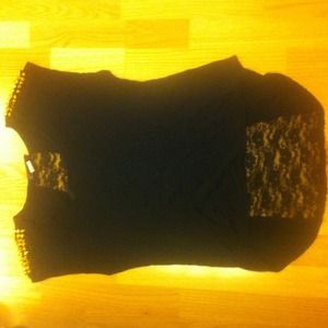 NEVER WORN! High low black top