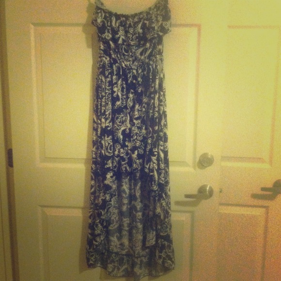 Long short pattern dress
