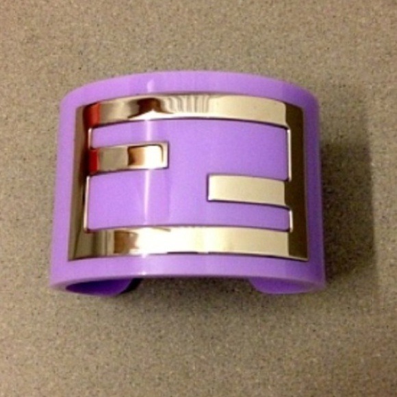 AUTHENTIC FENDI Logo Cuff