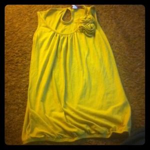 Mustard tank top!