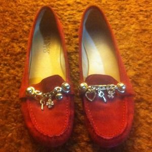 Burgundy loafers
