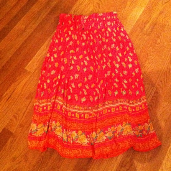 Rayon skirt