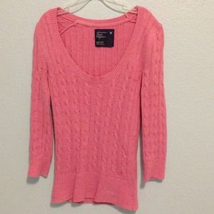 Pink sweater
