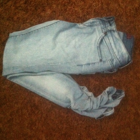 Light blue jeans